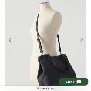 Roots Amelia tote tribe genuine leather